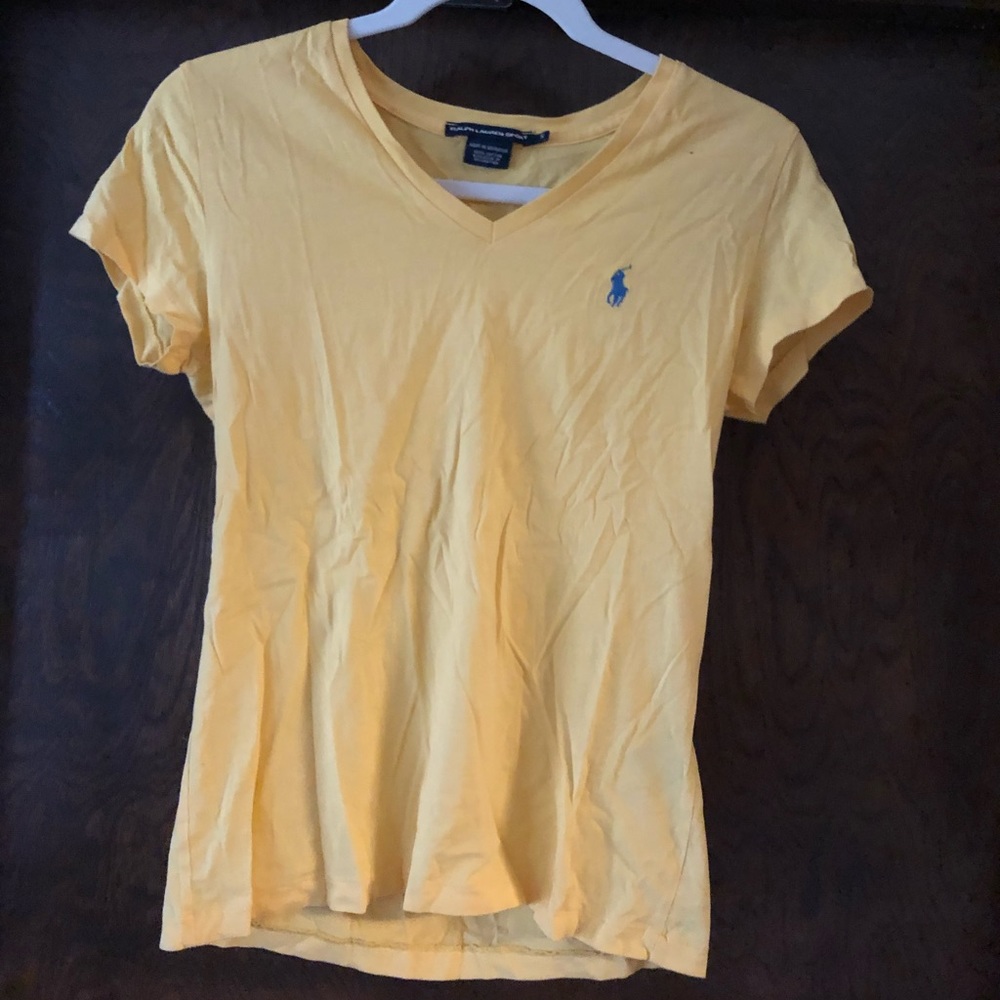 Ralph Lauren V-Neck tee.